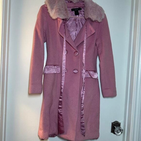Arden B Jackets & Blazers - Arden-b Women's Pink and Purple Coat
